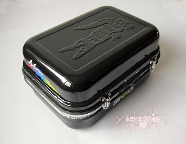Xe máy thân cây hộp trunk kit pin pedal xe điện lưu trữ đuôi hộp dày tất cả các thép lớn vừa và nhỏ cốp sau xe máy