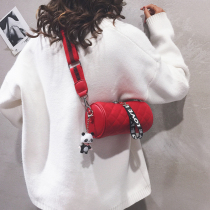 Leather Pillow Bag Mini Fragrant Style Bag Women 2021 New Fashion Broadband shoulder bag Explosive Small Round Bags