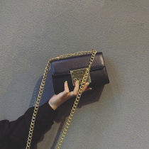 MK X STAR leather shoulder bag Joker ins bag Women summer 2021 New Tide mobile phone bag net red small square bag