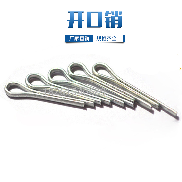 GB91 galvanized split pin hairpin pin card pin R pin M6-M8*40 50 60 70 80 90 100