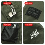 Хлопковый эластичный износостойкий демисезонный камуфляжный комплект для работы, рабочая одежда, увеличенная толщина, защита от ожогов