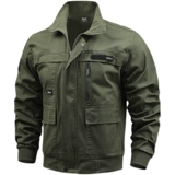 Хлопковый эластичный износостойкий демисезонный камуфляжный комплект для работы, рабочая одежда, увеличенная толщина, защита от ожогов