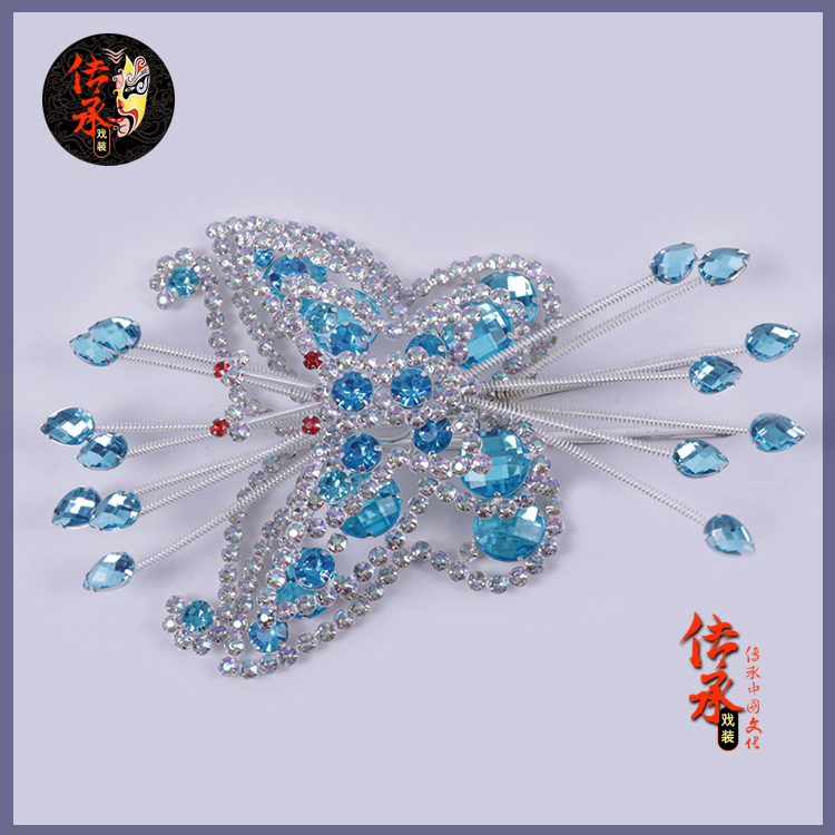 Sân khấu đầu tiara kịch cung cấp đầu hoa dan baotou auger top hoa lớn bướm lớn top hoa - Sản phẩm Đảng / Magic / Hiệu suất đồ hóa trang halloween cho bé gái