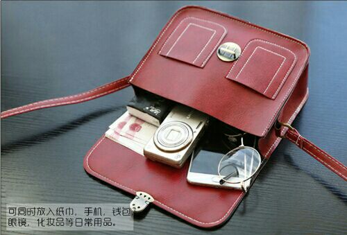 Korean Version Lady Small Square Bag Car Line Fashion Women Bag Retro Single Shoulder Bag Slanted Satchel Mobile Phone Pouch Bag