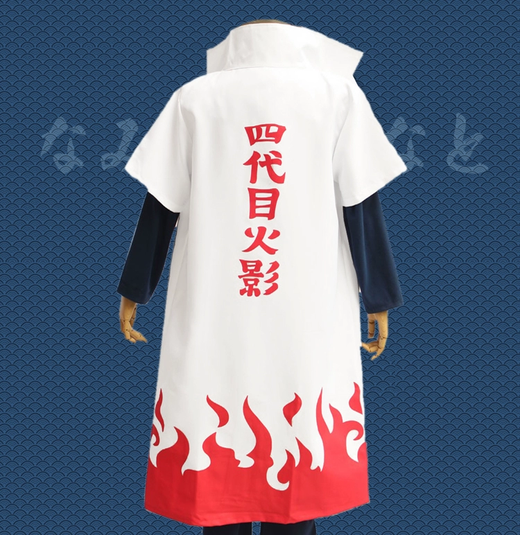 Naruto thế hệ thứ tư áo choàng Namikaze Minato thế hệ thứ tư áo choàng cosplay quần áo điểm bán