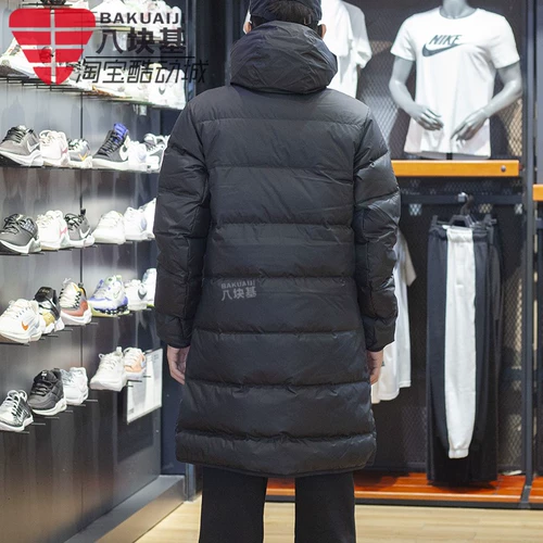 Nike, мужская куртка, зимнее удерживающее тепло спортивное пальто, пуховик