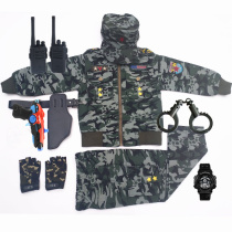Childrens clothing childrens camouflage suit summer short sleeve camouflage Spring and Autumn new military uniform men and women Children military training uniforms