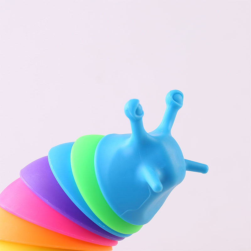 Игрушка fat brain slug articulated flexible 3d slug fidget toy all a @Ibiey