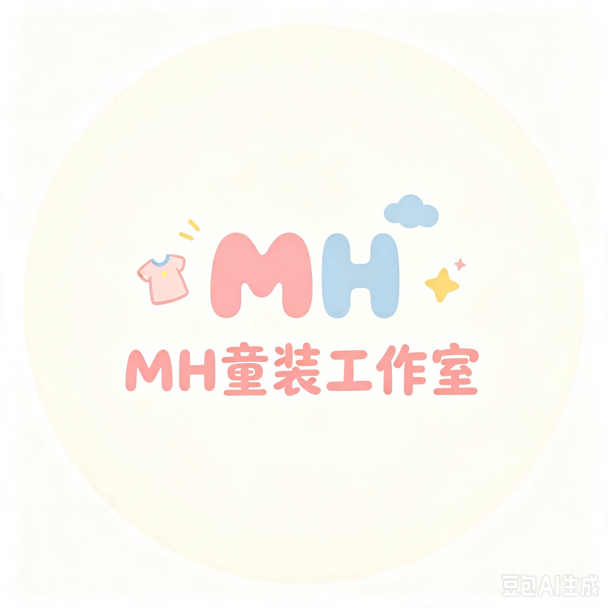 MH童装工作室的LOGO