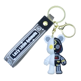 Мультяшный механический трехмерный брелок, кукла, подвеска, с медвежатами, подарок на день рождения