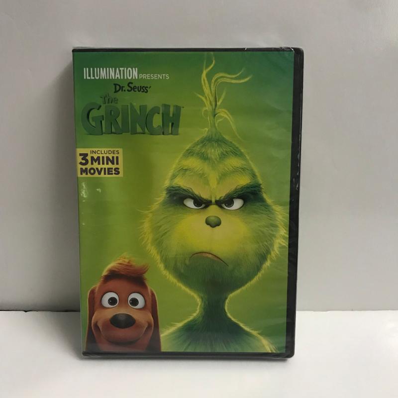 The Grinch Green Hair Monster Grinch 1DVD Original High Definition Original Animation English