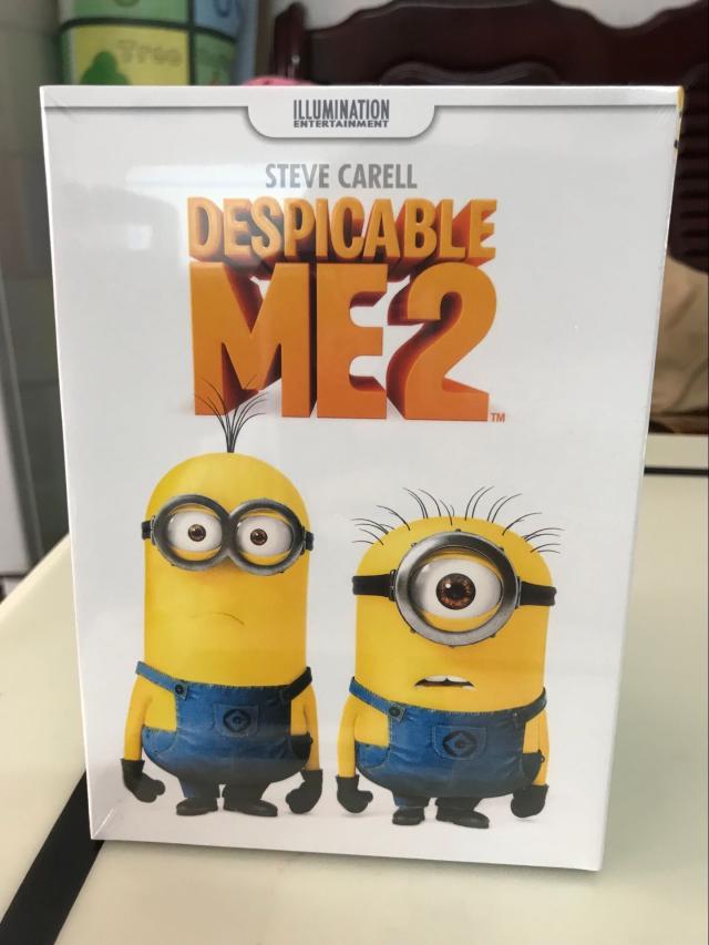English original cartoon movie Despicable Me 2 Despicable Me 2 Despicable Me 2 DVD