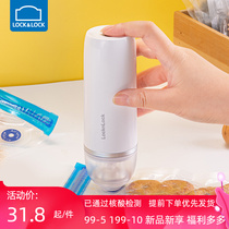 Music Buckle Closure Bag Closure Bag Vacuum Machine Food Packaging Bag Small Home Compressor Closure Vacuuming Confidential Seal