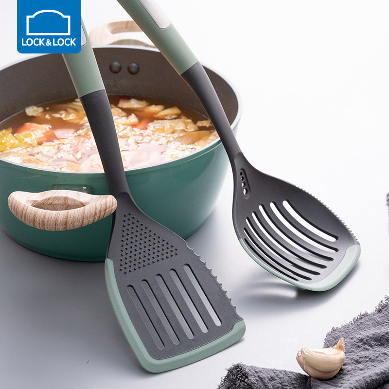 Music Buckle Music Buckle Silicone Shovel Not Stick With Pan Special Shovel High Temperature Resistant Pan Shovel Suit Fried Vegetable Spade Spoon Protective Pan Kitchenware