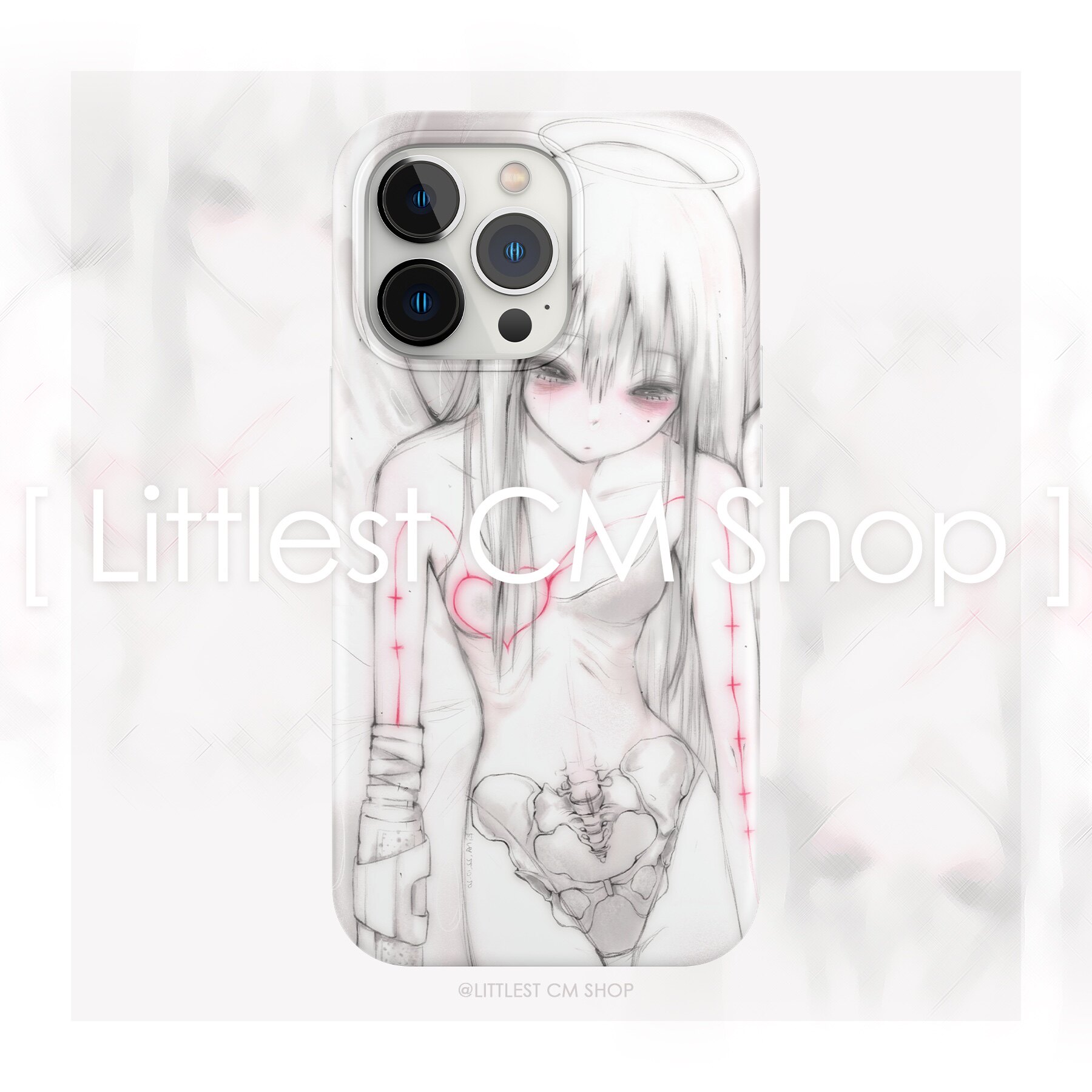 Small Cream Original Frosted Fillin Half Pack Small Crowdphone Protective Shell Apple 15iphone15promax-Taobao