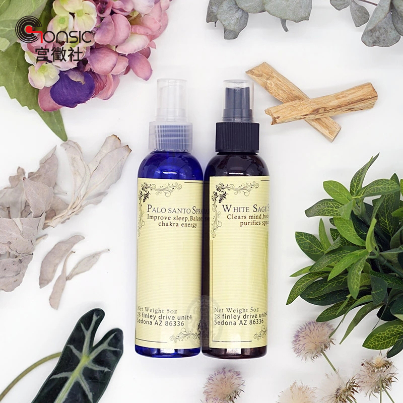 American Sage Peruvian Sacred Wood Spray Aura Cleansing Purifying Air Soothing Spiritual Meditation Aromatherapy Refill Liquid
