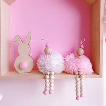 ins Net Red Anchor room layout wall ornaments rabbit doll girl heart bedroom wall decorations