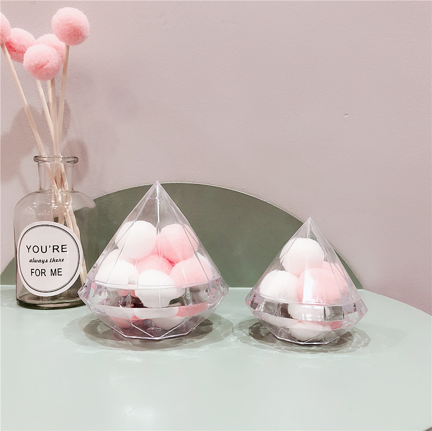 Ins girl trái tim trang trí phòng Han Feng net phòng ngủ màu đỏ máy tính để bàn màu hồng tóc bóng kim cương hộp trang sức lưu trữ đồ trang trí các đồ trang trí nhà đẹp