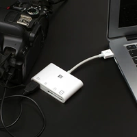 沣标 Multi -One -One -One -Speed ​​Card Reader подходит для TF XQD SD CF Microcodian Card Memory Card USB3.0 Читать