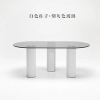 Дымчато-серый + белый 100*50 маленький размер