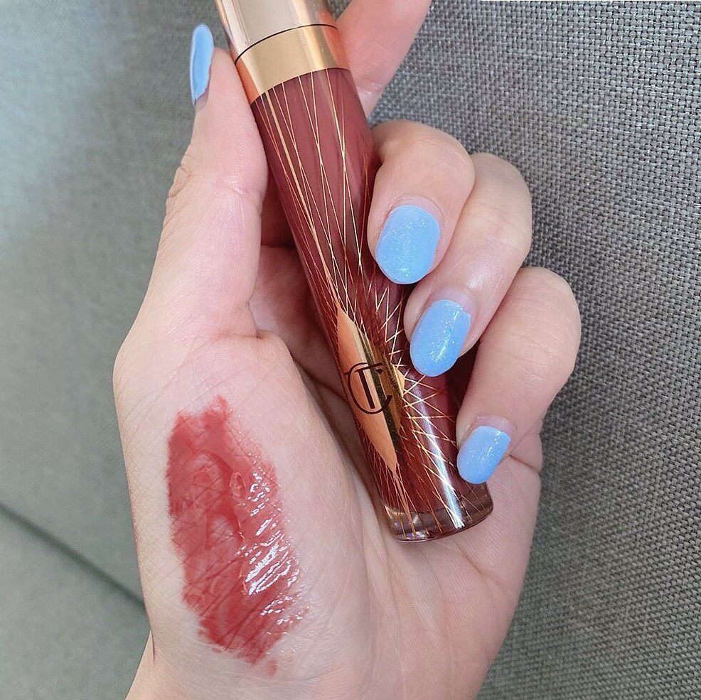Charlotte Tilbury CT Lip Gloss Water Light Collagen Lip Hickey Moisturizing Bean Paste New Mermaid Ji