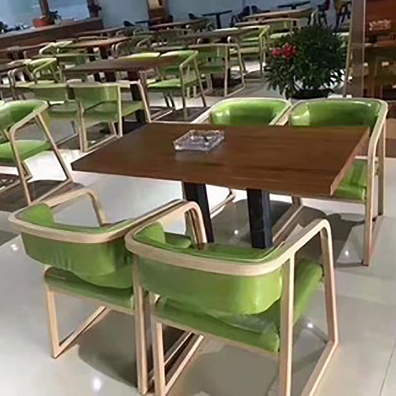 Nordic Solid Pack Back to Chair Modern Network Red Restaurant Casual Mahjong Office Household Backback Armrestaurant White Bill