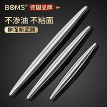 German 304 stainless steel rolling pin household rolling pin kitchen baking tool rolling pin rolling pin rolling pin