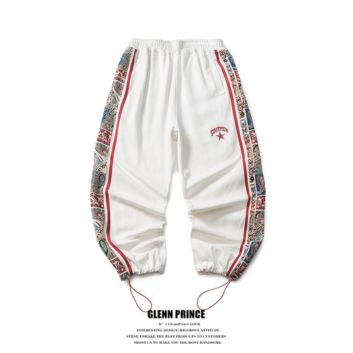 GPStudio Retro Vintage Baroque Stitching Stitching Jacket Men's Spring National Tide Leisu