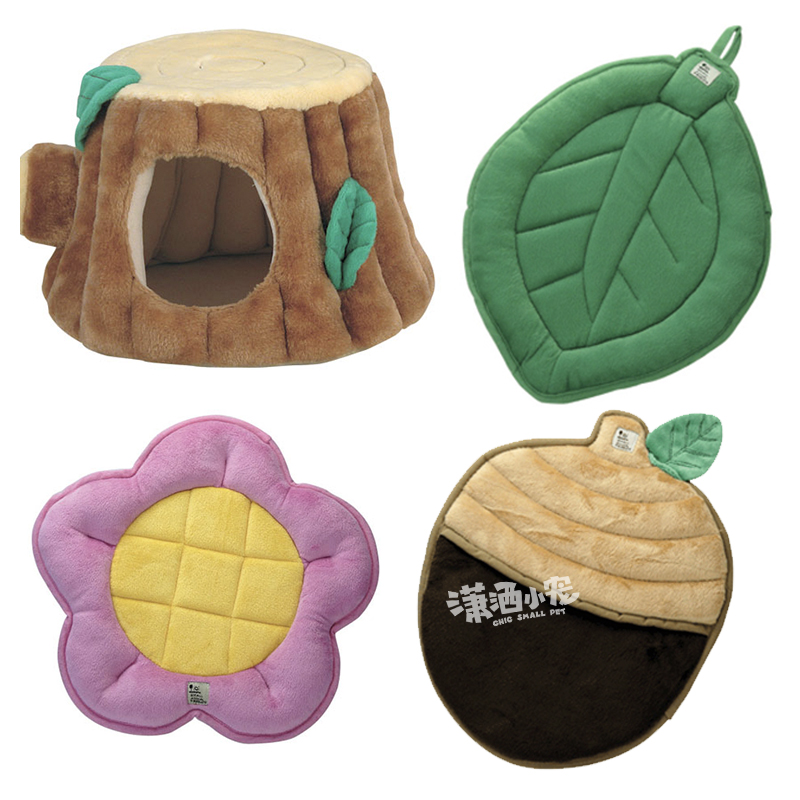 Japan SANKO products high tree mound cotton nest M number of dwarf rabbit Dutch pig dragon cat ferret hedgehog with rabbit cotton cushion