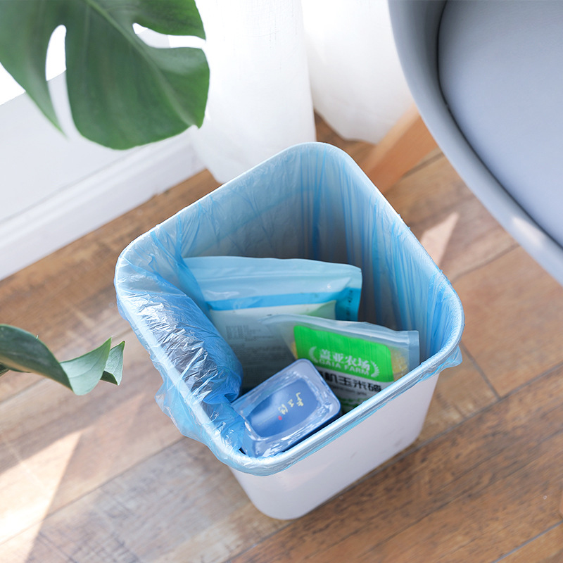 Vest-style garbage bag thickened colour roll with 20 only 46 * 60 disposable domestic kitchen portable plastic bag