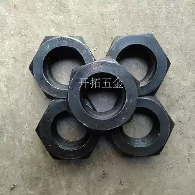 Extra-large fine buckle nut enlarged hexagon nut screw cap young tooth nut M80M90M100-M140