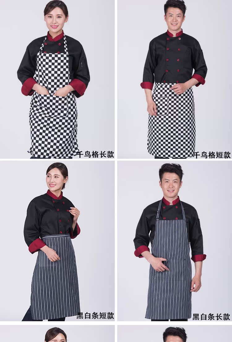 Veste chef cuisinier en coton - Ref 1908449 Image 11