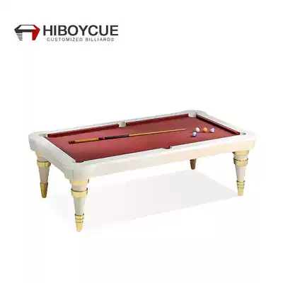 Home adult Jane European White multifunctional modern style pool table custom villa clubhouse model room billiard table