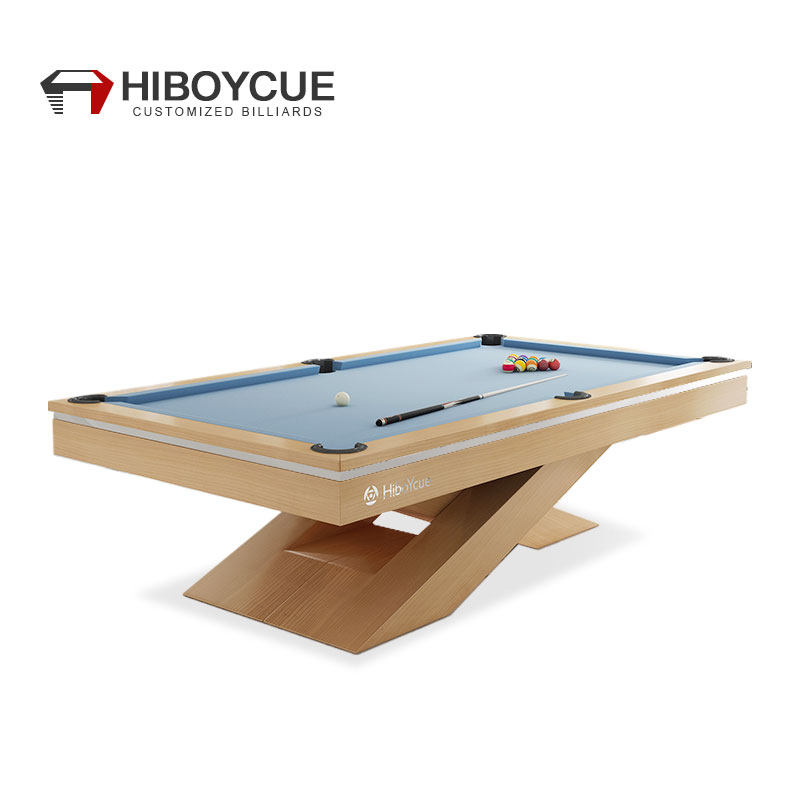 HiboyCue American black 8 case billiard table standard multi-functional custom billiard table solid wood adult household
