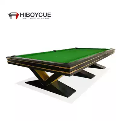 Customized snooker standard English adult billiards table home club solid wood