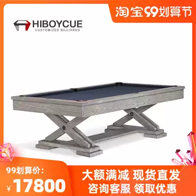 High-grade indoor modern custom-made fancy nine-ball Black Eight-American private light luxury custom pool table