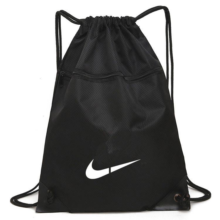 New Waterproof Sports Drawstring Backpack with Drawstring Flap for Men and Women, Student Training, Fitness Shoe Storage, Basketball Bag
