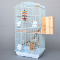  Breeding box peony parrot coat Universal turtledove wheeled wren Huang Teng bird bird cage large king-size oversized iron