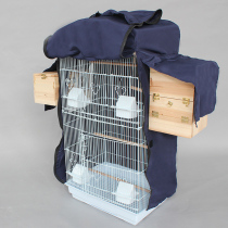  Thrush bird cage Large king-size oversized overcoat Iron yellow Teng bird one meter high turtledove with wheels double-layer full self