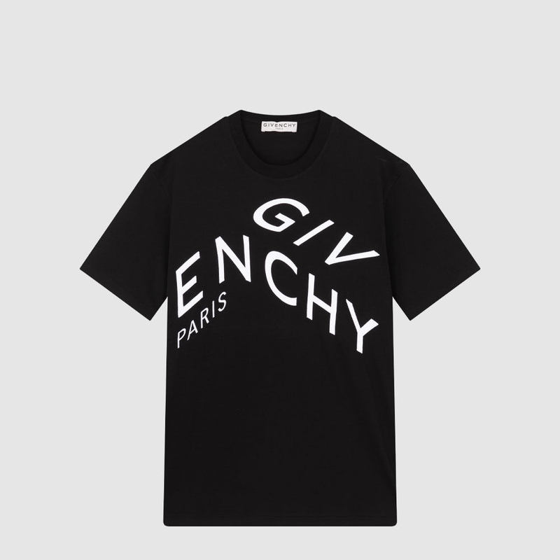In-Stock Givenchy Givenchy Spring/Summer New Logo Embroidery Men's Crew Neck Pullover T-Shirt Short Sleeve T-Shirt