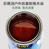 Germany Baiderun weather-resistant anti-corrosion wood oil wood wax oil Engineering wood paint anti-corrosion outdoor bucket wood oil 20L