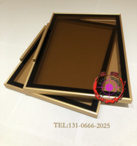 20 Very narrow frame tempered transparent glass door-to-door wardrobe wall wine cabinet flat door gray push-pull sliding door