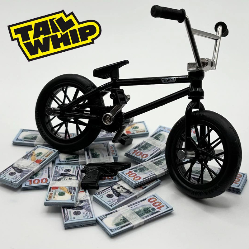 Tailwhip Finger Bmx Finger Bike Toy Wide Wheel Stress Relief Toy