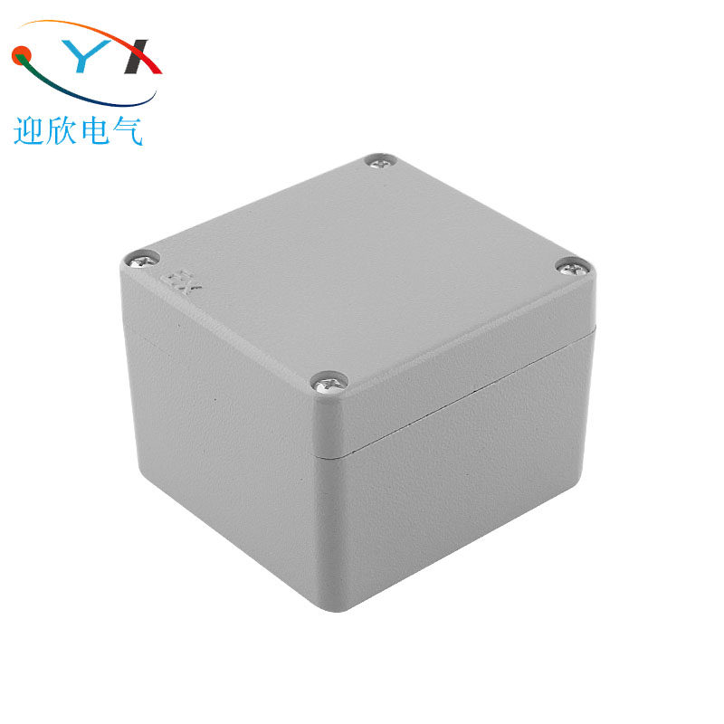80*76*57mm cast aluminum junction box cable distribution box metal wiring box outdoor splash metal box