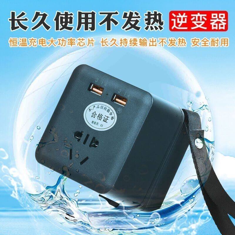 Dayi inverter is small and portable 20v to 220v DC, suitable for home travel and outdoor work