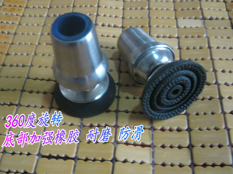 New rotary non-slip wear resistant large number of walking stick rubber head footrest underarm Walking Stick Accessories 22-19 