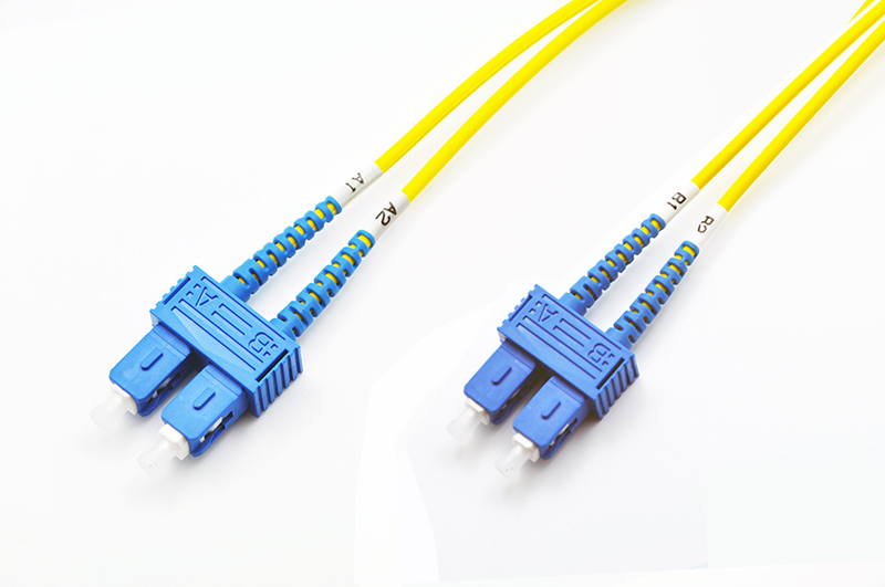 Telecom grade optical fiber connection line LC SC ST single mode OS2 multimode OM3 optical fiber jumper double core optical cable