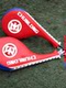 Taekwondo Kicking Target, Children's Taekwondo Foot Target, Foot Board, Foot Handle Target, Double-Leaf Training Target, Chicken Leg Target, Training Equipment