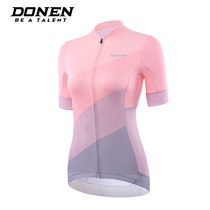 DONNEN Dawn Summer new womens riding suit Short sleeves Breathable Speed Dry Mountain Bike Clothing