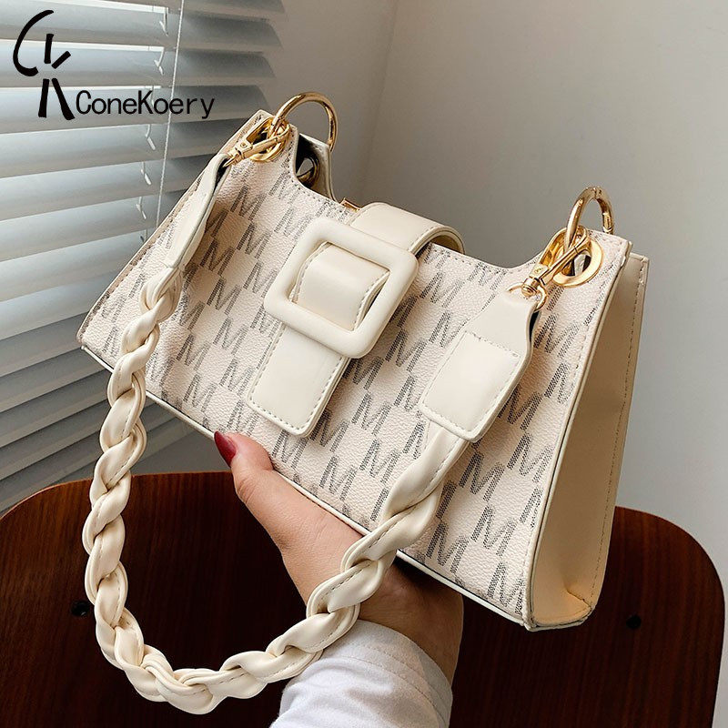 French Cone Koery leather haute couture women winter 2022 new trendy fashion armpit versatile shoulder cross-body bag